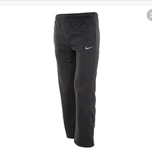 Nike kids dri fit thermal pant, black, unisex